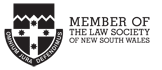 Eric Kalde is a Member of the Law Society of New South Wales